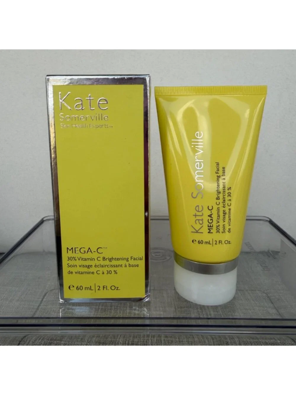 $79 NEW KATE SOMERVILLE MEGA-C 30% VITAMIN C BRIGHTENING MASK 60ML